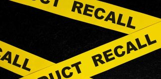 Sign of a Product Recall