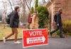 A Sign Saying Vote Photo ID Required