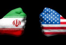 Iran and the US in a fight