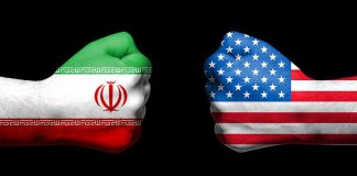 Iran and the US in a fight