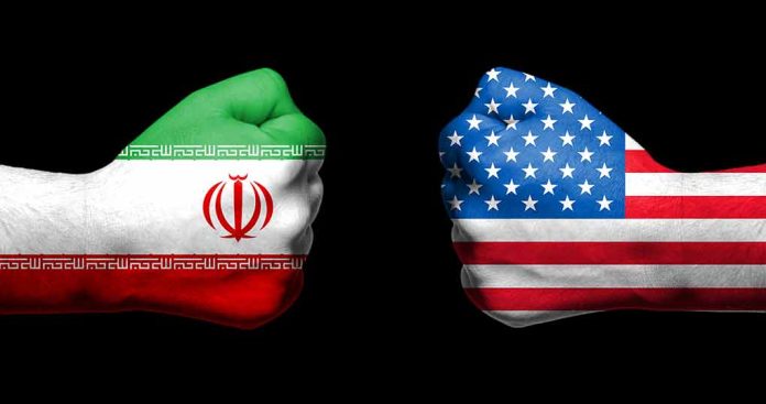 Iran and the US in a fight