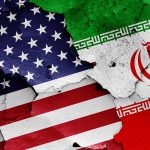 US and Iranian flags