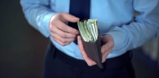 Money in a wallet