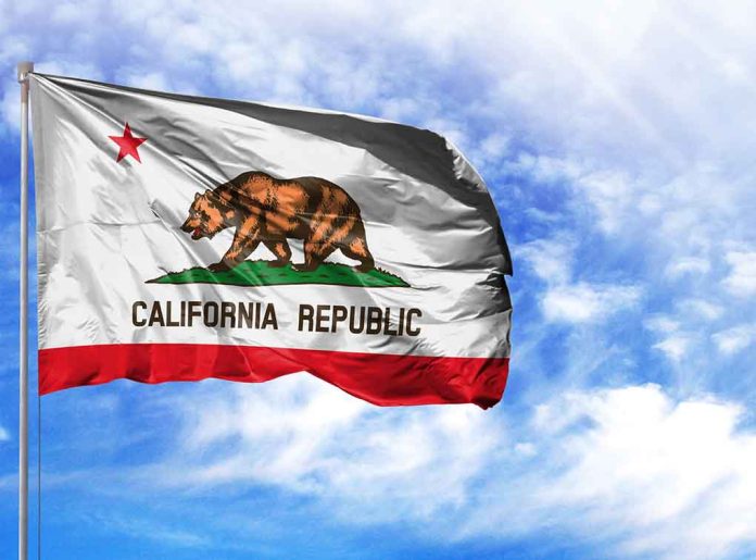 1209468139 featured image California Republic flag waving against blue sky