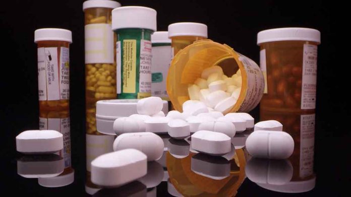 1753523942 featured image Various prescription pill bottles with scattered white tablets.