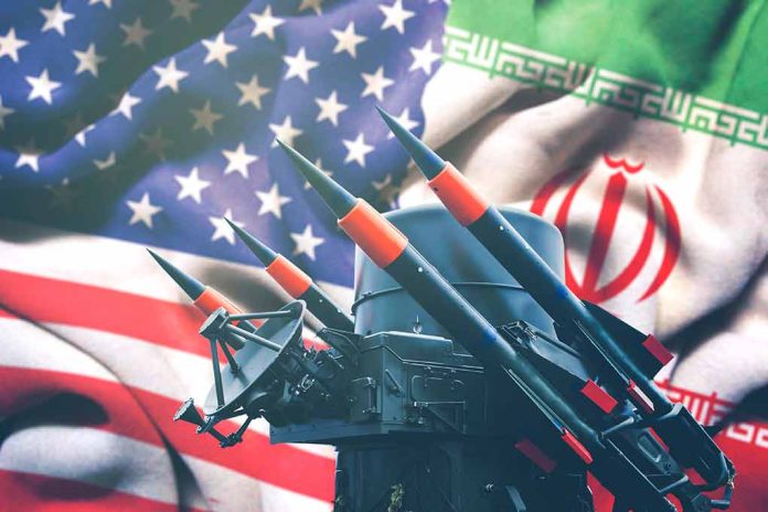 1628170834 featured image Missiles in front of US and Iran flags