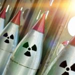 Criminal Uranium Deal Rattles GLOBAL Security Line of nuclear missiles with radiation hazard signs