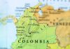 Trump Cuts Aid to Colombia — Tensions SOAR Map showing Colombia and surrounding countries
