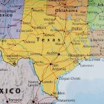 Massive Drug Bust: $1.3M Seized at Border Map of Texas and surrounding states with highlighted borders