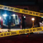 Chilling 911 Call Exposes Twisted “Freedom” Yellow police tape in front of crime scene.