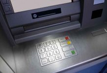 U.S. ATMs Targeted by Venezuelan Gang Close-up of an ATM keypad with numeric buttons and function keys