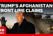 Donald Trump's claims about Nato troops in Afghanistan