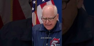 Gov. Walz responds to shooting involving federal law