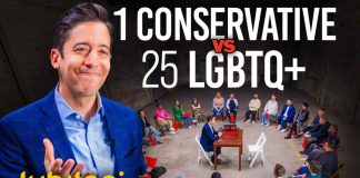 1 Conservative vs 25 LGBTQ+ Activists (feat. Michael Knowles