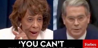 'You're Not Going To Like This': Maxine Waters Grills Scott