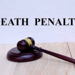 DEATH Penalty Demanded—Grand Jury Refuses Prosecution Gavel under Death Penalty text on white background.