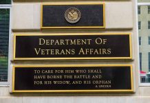 $441 Billion VA Budget Bombshell Department of Veterans Affairs building sign with quote.