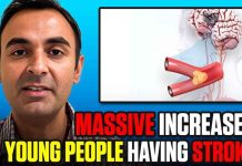 Massive increase in young people having STROKES