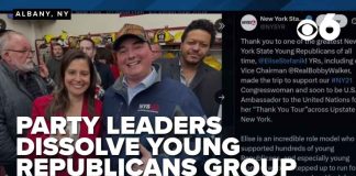 Nazi Salute Claim Shuts Down GOP Group