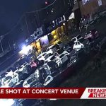 Surveillance video shows chaos following shots fired in