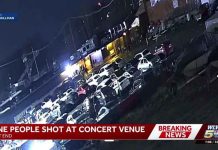 CHAOS at Cincinnati Concert — Nine Shot! Surveillance video shows chaos following shots fired in