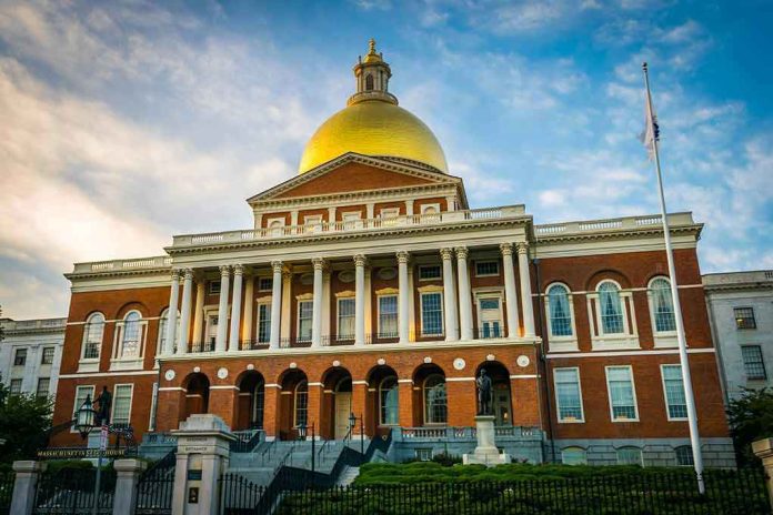 796701856 Building with golden dome and columns.