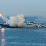 Russia’s Naval Power Was Built On A Fatal Mistake Warship firing missile in the sea.