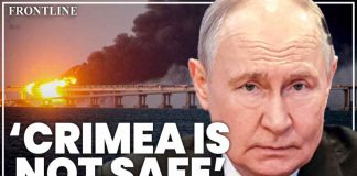 Putin could lose Crimea after Ukraine strikes fuel trucks on bridge | Cormac Smith