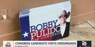 Congressional candidate campaigns through the Crossroads