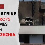 Terrifying Moments as Drone Strike Rocks Zaporizhzhia Neighborhood