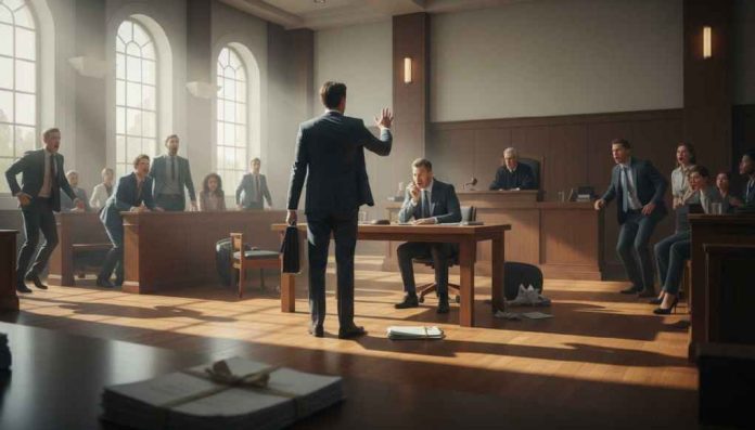 ai-generated-create-a-featured-image-for-th-1768260501028 Create a featured image for the article titled: Elite Lawyer QUITS Murder Case: SHOCKING Unexpected Twist Use a light, day