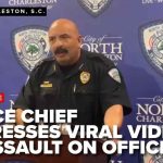 Teens Swarm Cop—Truth Still Hidden LIVE NOW: North Charleston Police hold press conference on viral video