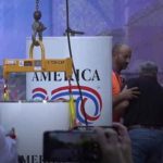 Time capsule is buried in Philadelphia with items from around the US
