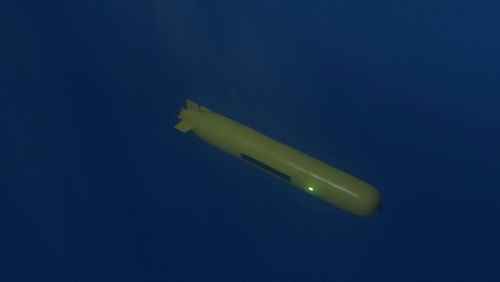 shutterstock2101640260jpg Autonomous underwater vehicle gliding in deep blue water