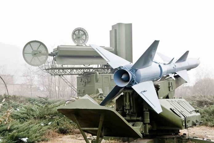 shutterstock_42426766 surface-to-air missile on a mobile launcher
