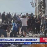 Dozens dead in Colombia earthquake