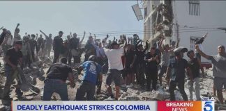 Dozens dead in Colombia earthquake