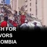 Frantic search for survivors after Colombia earthquake