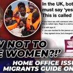 Asylum Seekers Told ‘Don’t Rape or Harass Women’ Asylum Seekers Told 'Don’t Rape or Harass Women'
