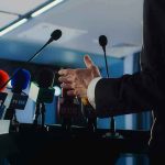 CBC Drops ‘Terrorist’ — Even For 9/11 Speaker at podium with multiple microphones