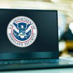 FEMA’s Bold Hurricane Promise — Are They Ready? Laptop displaying U.S. Department of Homeland Security logo.