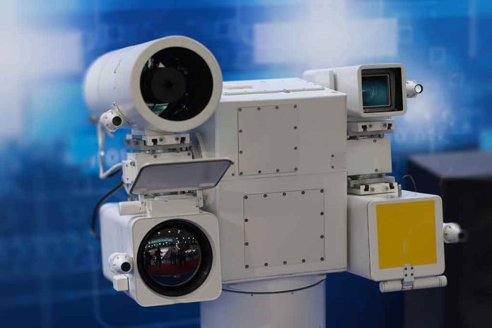 Multi-sensor surveillance turret with cameras and optics