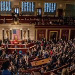 Republican FORCES Vote to Impeach Hegseth House chamber filled with lawmakers during a session