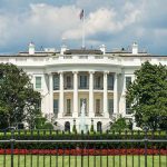 White House Cage Fight Sparks $60M Uproar The White House north facade behind a black iron fence