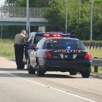 Wild 80-MPH Chase Ends With Police ‘Grappler’ Takedown Police officer conducting a traffic stop on a highway