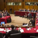 GOP Holdout Freezes Trump’s AG Pick Patrick Leahy and Samuel Alito at a Senate hearing with committee and press present